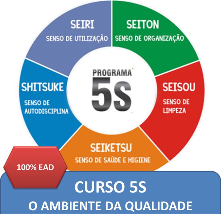 Capa do curso 5S – O Ambiente da Qualidade