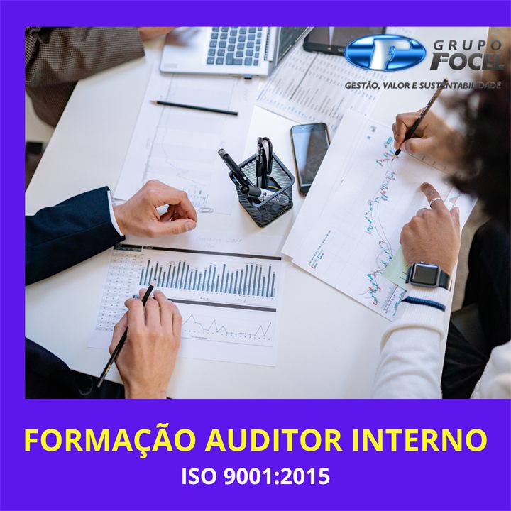 Capa do curso Formação de Auditor Interno ISO 9001:2015