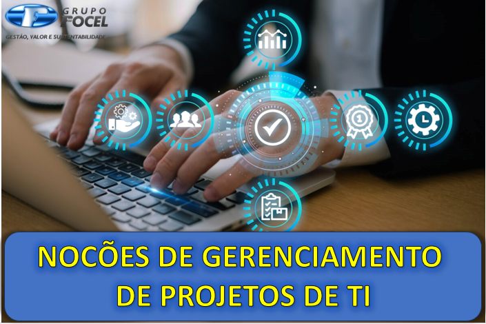 Capa do curso Noções de Gerenciamento de Projetos de TI